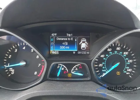 2014 Ford Escape Se из США, поврежденный, VIN 1FMCU9G9XEUD74038